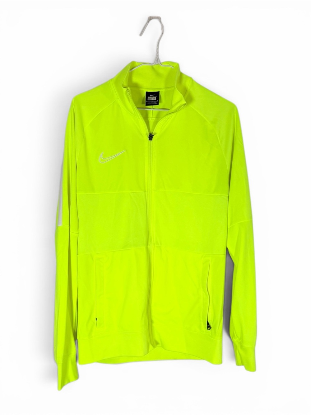 Nike Men’s Neon Green Full-Zip Performance Jacket